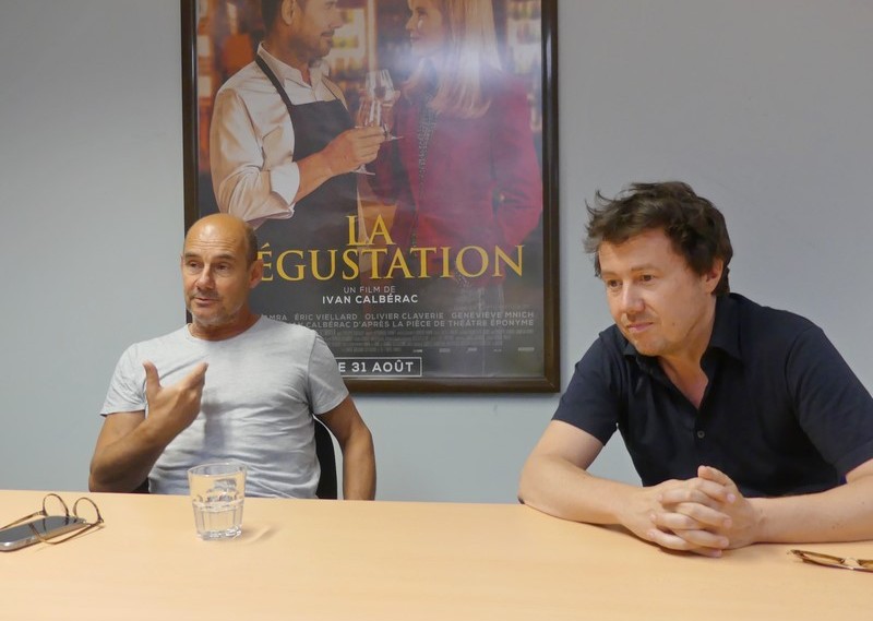 Mâcon Infos - Le Web Journal du Mâconnais - CINÉMA : Ivan Calbérac et Bernard Campan à Mâcon pour l'avant-première de « La Dégustation »